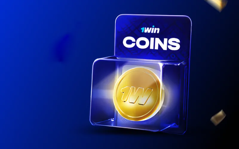 Earn 1Win Coins by betting on sports and playing slots.