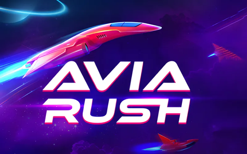 Fly through Avia Rush at 1Win and cash out.