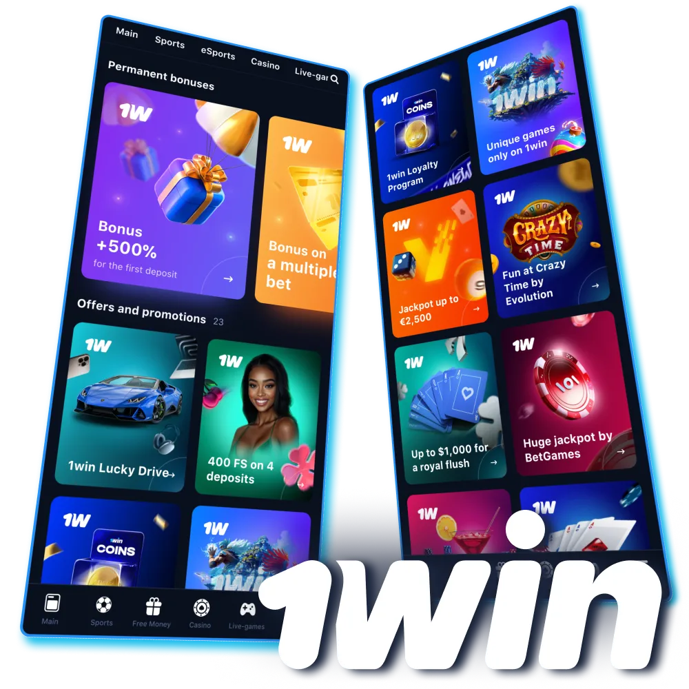 1Win Nigeria offers exciting bonuses, including deposit matches, cashback, free spins.