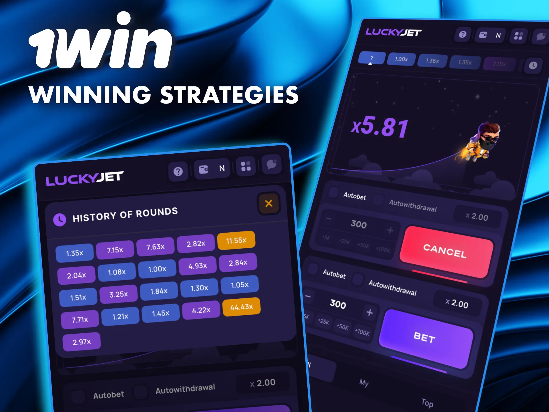 Use Auto Cashout in Lucky Jet at 1win to secure frequent wins and avoid risks.
