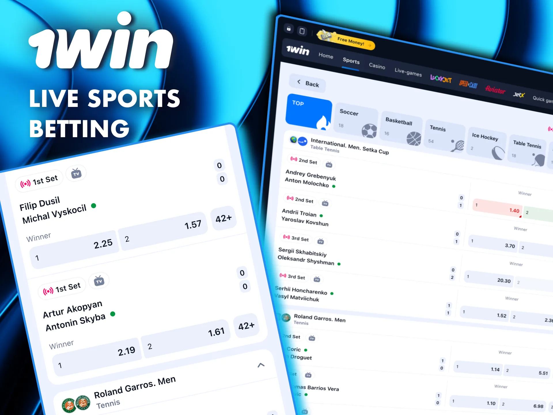 Bet live at 1Win with real-time odds updates and instant game reactions.
