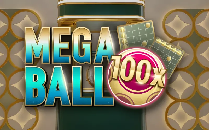 Bet in Mega Ball at 1Win watch the numbers roll and chase big wins.