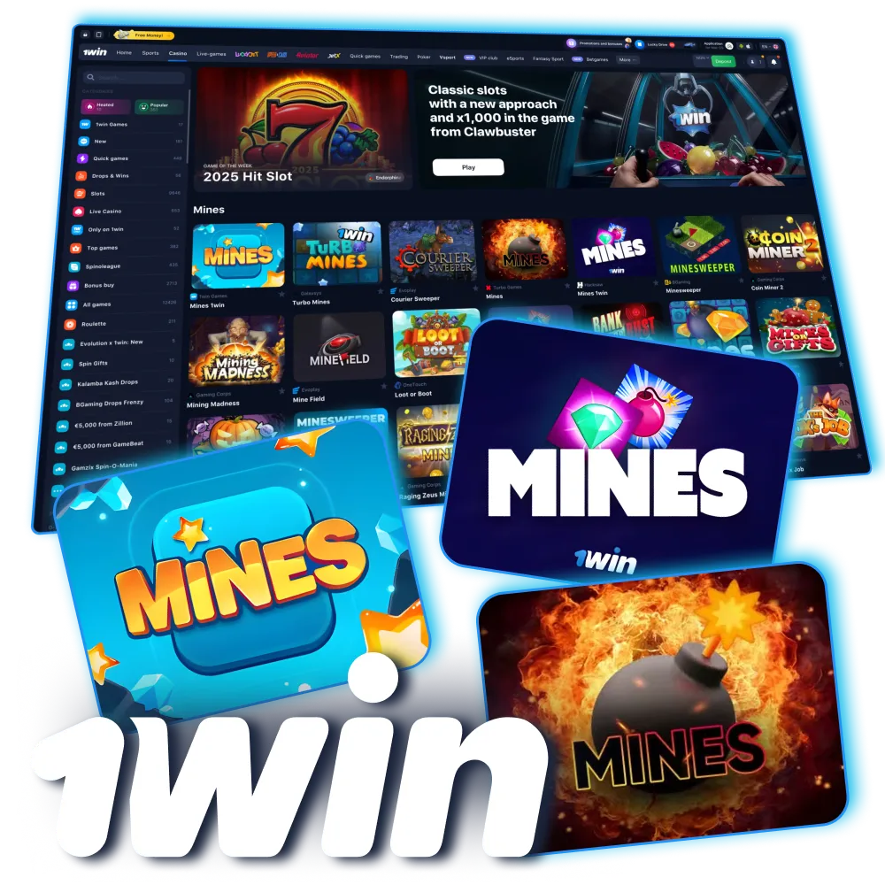 Experience fast-paced casino action in 1Win Mines at 1Win Nigeria.