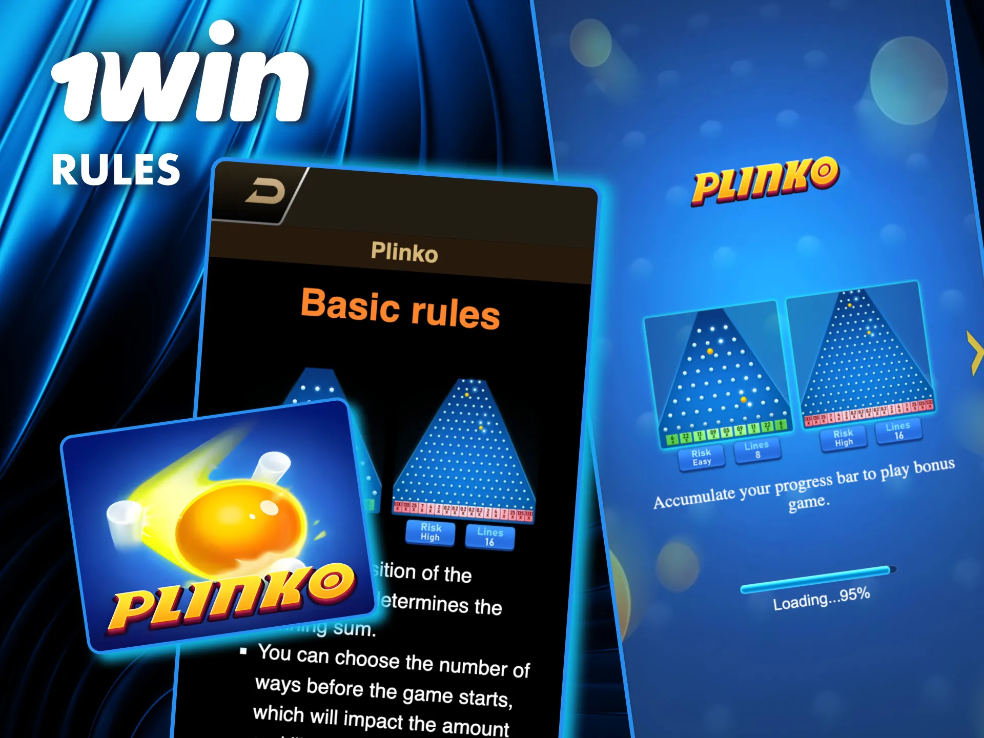 Start the Plinko at 1win by releasing the ball and watching it bounce through obstacles.
