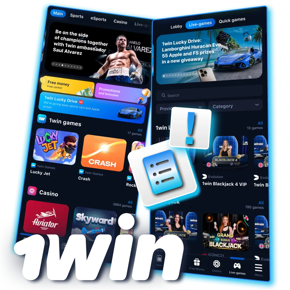 1Win policies defining gambling standards and regulations.