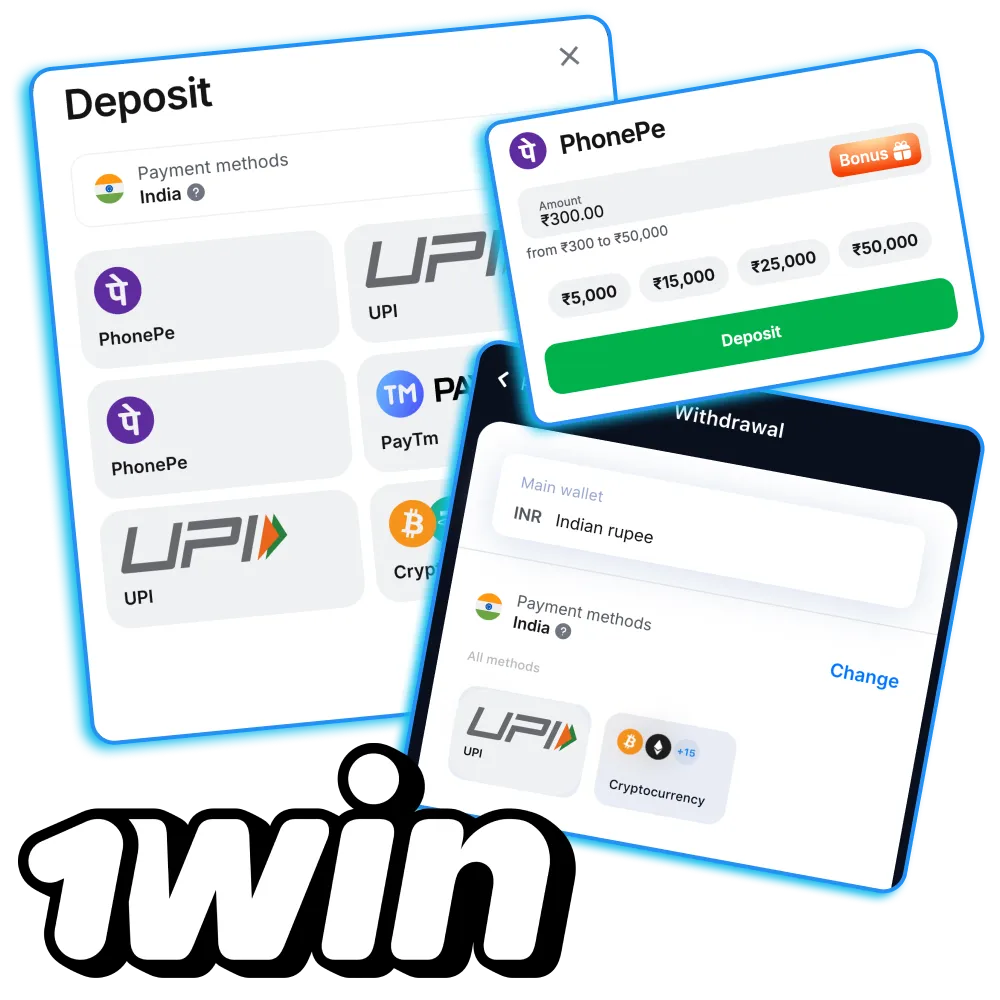 Learn how to deposit and withdraw funds on 1Win India for seamless gaming.