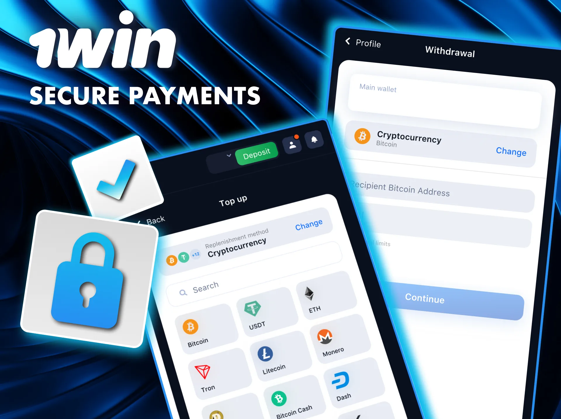 1Win ensures secure transactions in India with identity verification and SSL encryption.