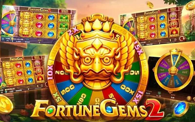 Fast draws and unique wins await you in Fortune Gems 2 from 1Win Casino.